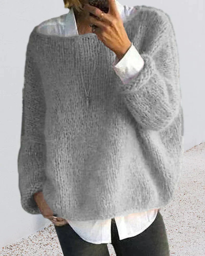 Kerry | Fluffy Knit Sweater
