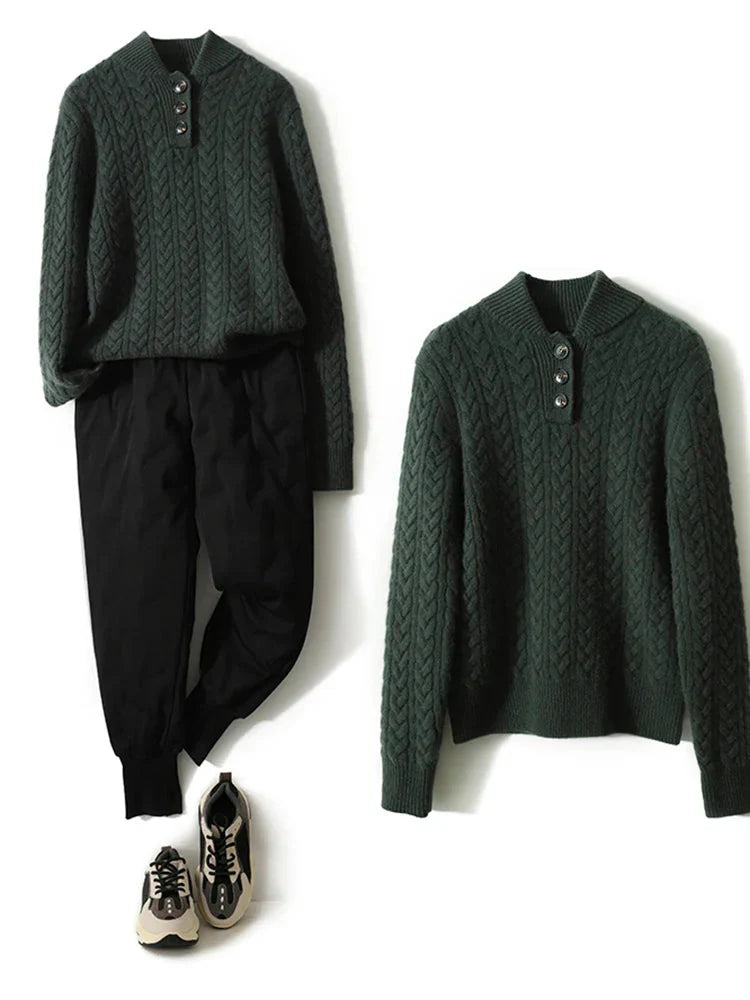 Arden Button-Up Sweater