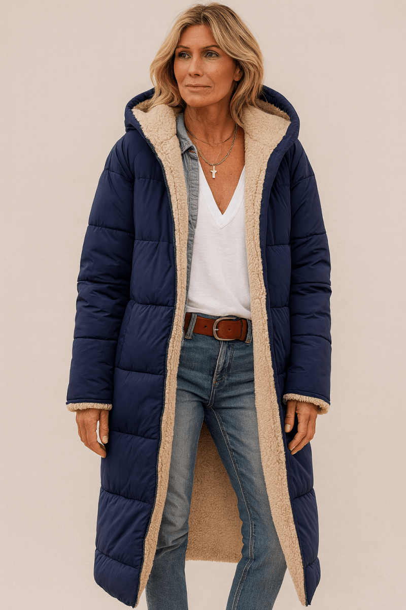 SASHA | SOFT AND LUSH REVERSIBLE COAT