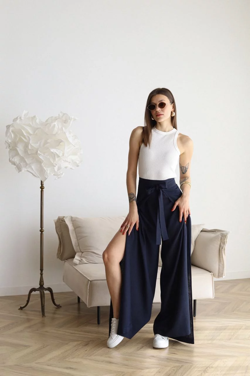ARIANE – WOMEN’S WIDE-LEG PANTS