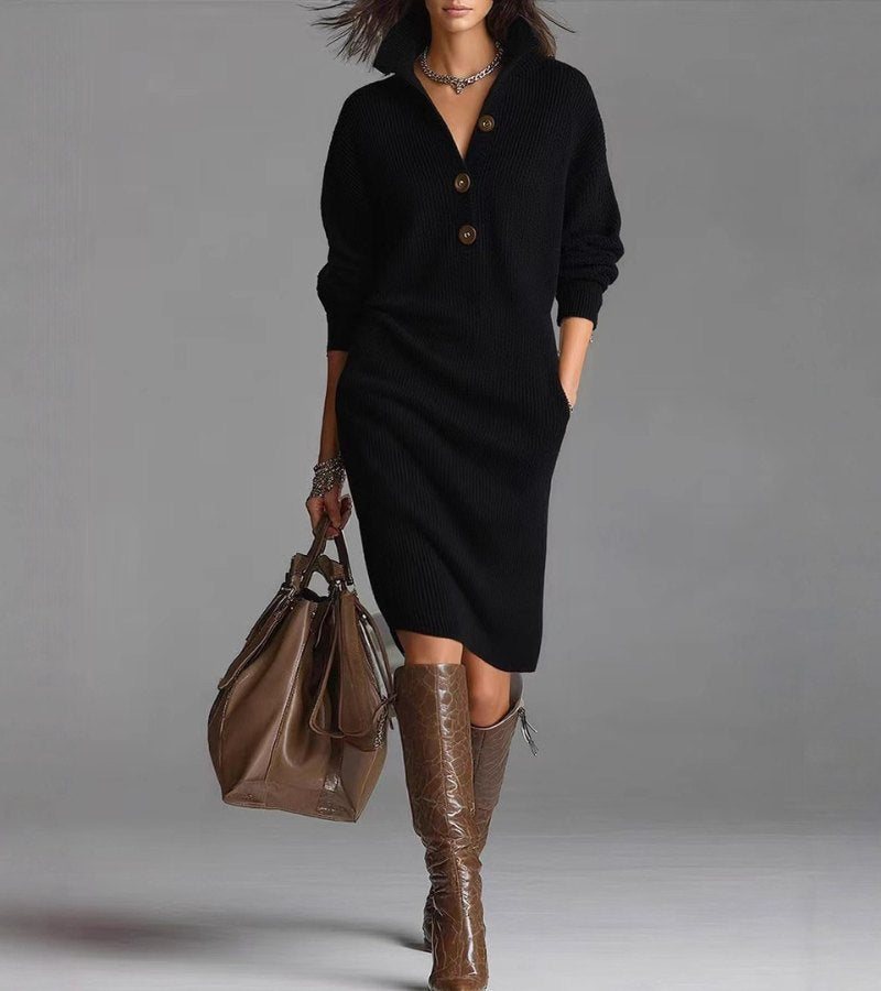 Zoe™ | Warm Knit Dress