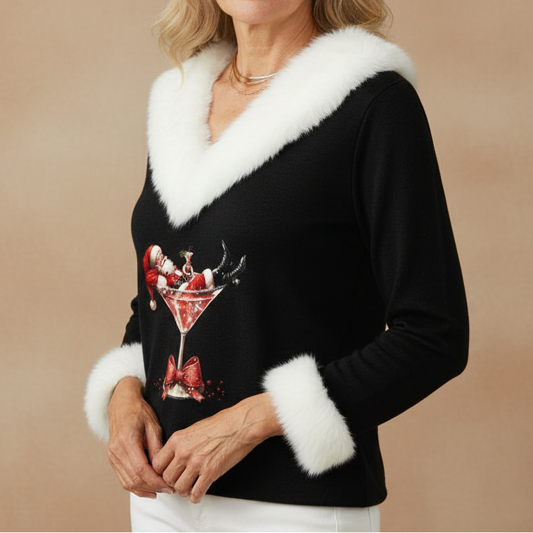 Aubrey – Festive Cheer Holiday Top