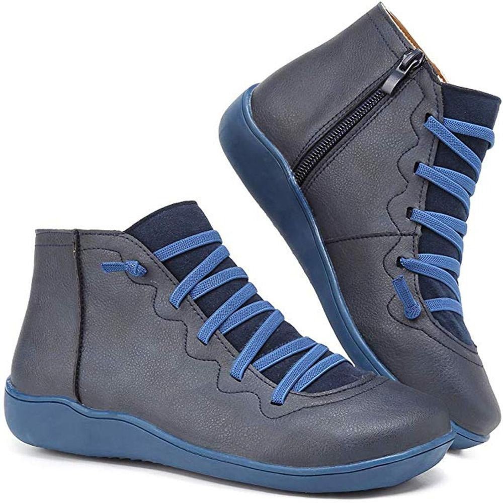 Women's casual lace-up ankle boots